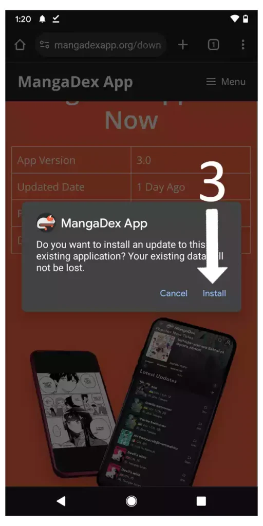 how to install mangadex app 3